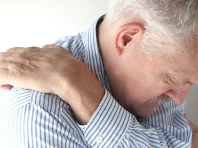 Back pain experienced by old man that needs Denver Stem Cell Therapy
