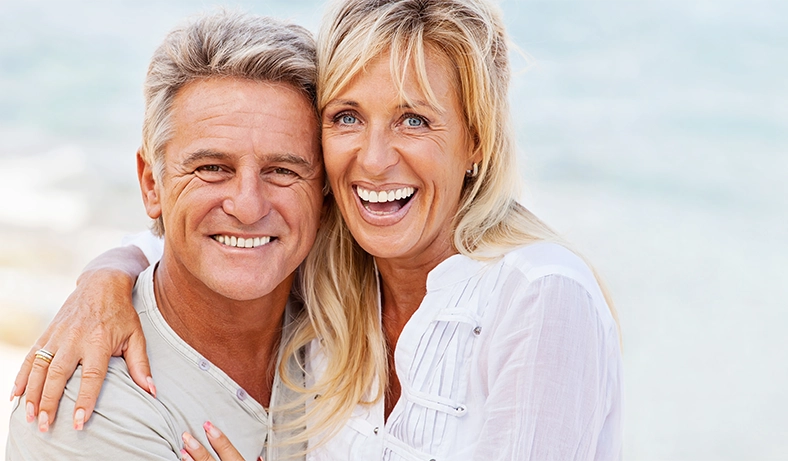 Peptide Therapy: happy older couple