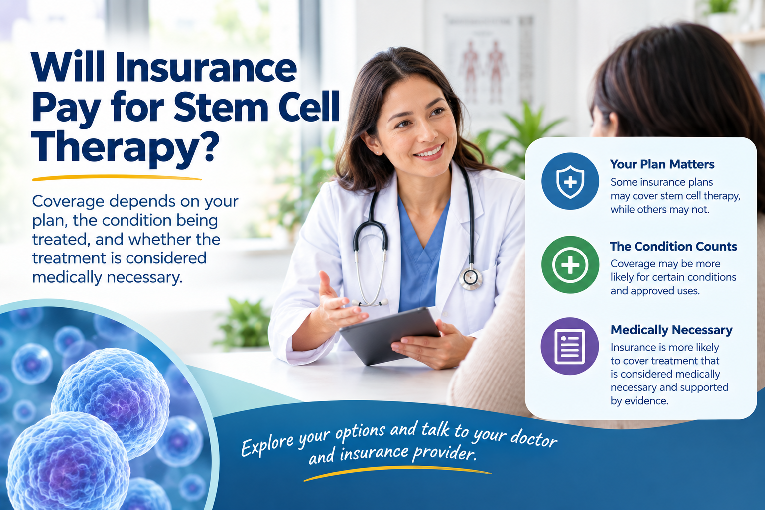 Will Insurance Pay for Stem Cell Therapy